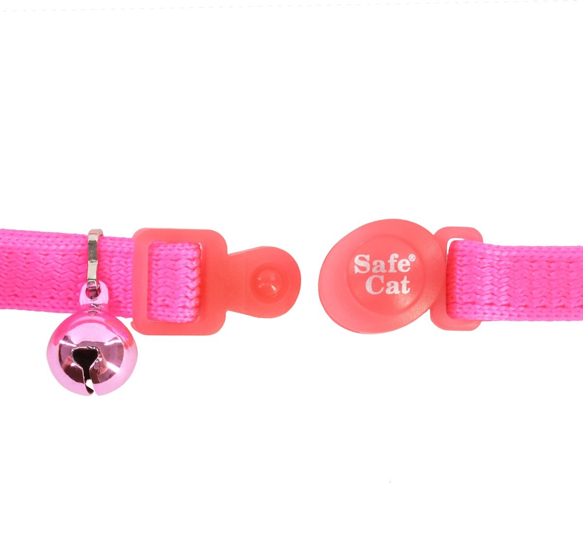 Safe Cat Snag-Proof Polyester Breakaway Cat Collar with Bell