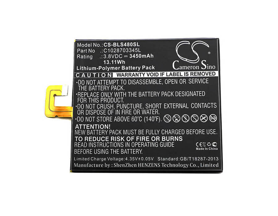 BLU S490U Studio 70 II U480U U48OU Replacement Battery BatteryClerkcom Mobile Phone