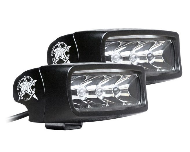 Rigid Industries SR-Q Spot LED Light - Pair 9052