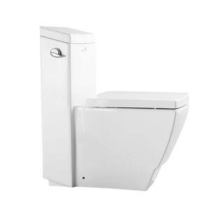 Fresca Apus 1-piece 1.6 GPF Single Flush High-Efficiency Elongated Toilet in White FTL2336