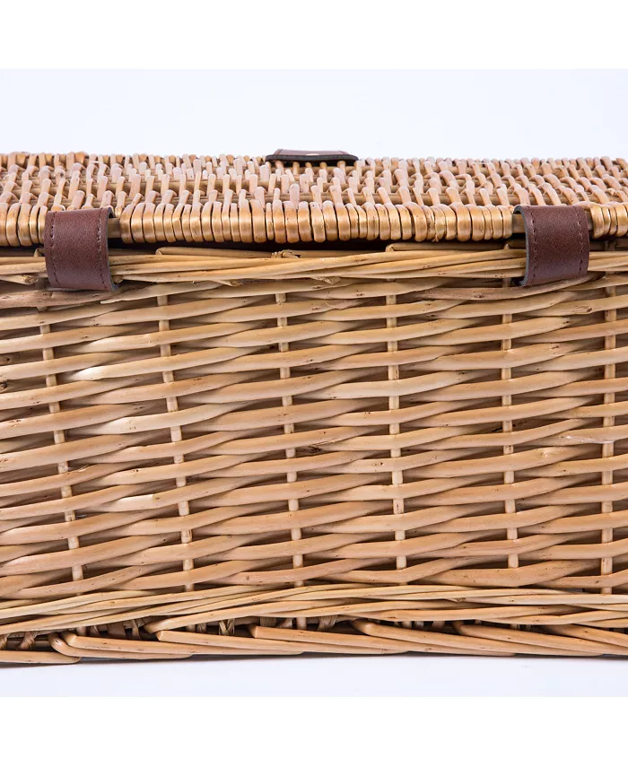 Picnic Time Plaid Red Catalina Picnic Basket