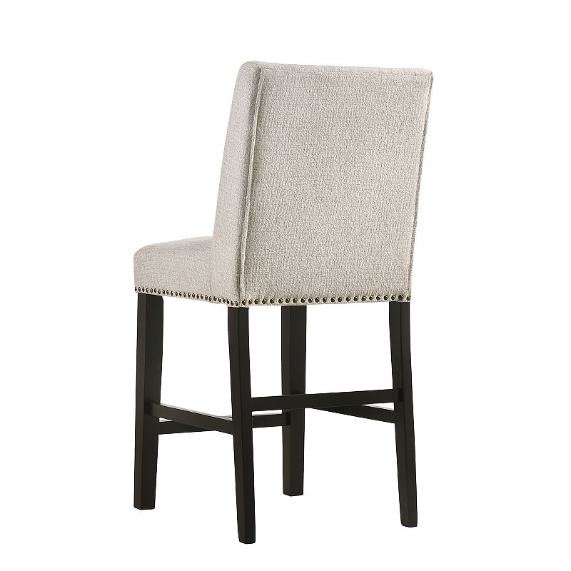 Carolina Chair and Table Laurant 2-Piece Upholstered 24 Stools