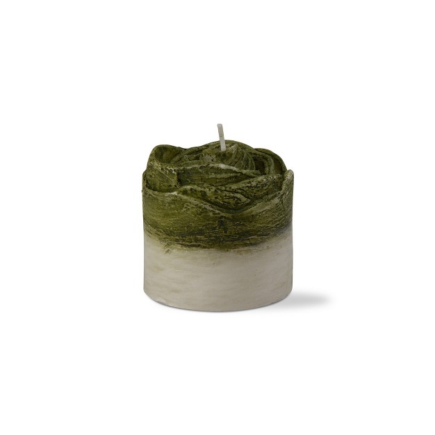 Tagltd Succulent Candle Small Hand poured Paraffin Wax Outdoor Use