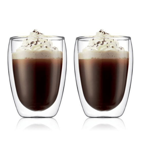 Bodum Pavina 12oz Double Wall Glass Two Piece Set