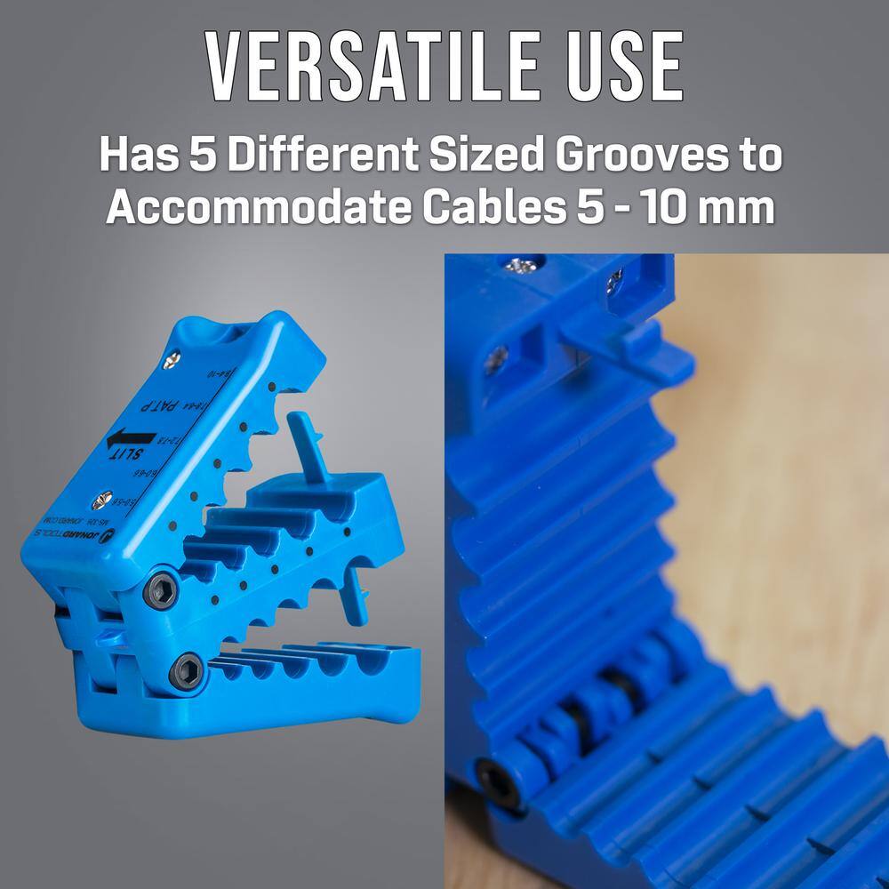 JONARD TOOLS Fiber Optic Mid Span Slit  Ring Tool for Corning's Minixtend HD 288 and 432 Cables (7.9-8.2  10.7-11.0 mm) MS-336