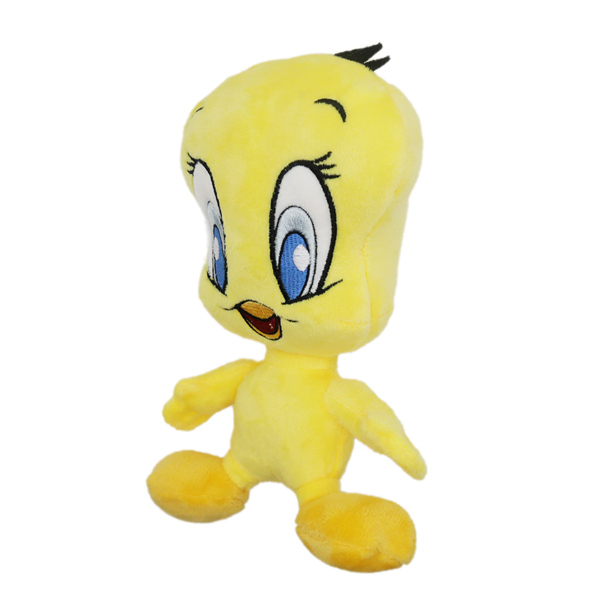 Buckle-Down Warner Bros. Looney Tunes Tweety Full Body Plush Squeaker Dog Toy， Medium