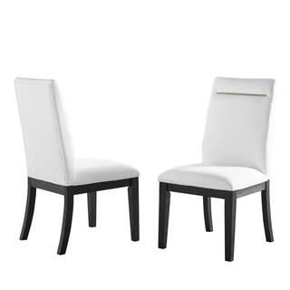 Steve Silver Yves White Dining Side Chair (Set of 2) YS500SW