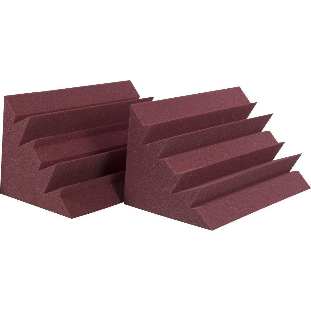 Auralex LENRD Bass Traps - Burgundy (8-Box) LENBUR