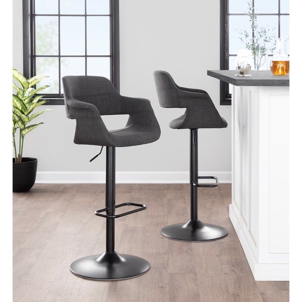 Carson Carrington Fauske Adjustable Bar Stool - Set of 2