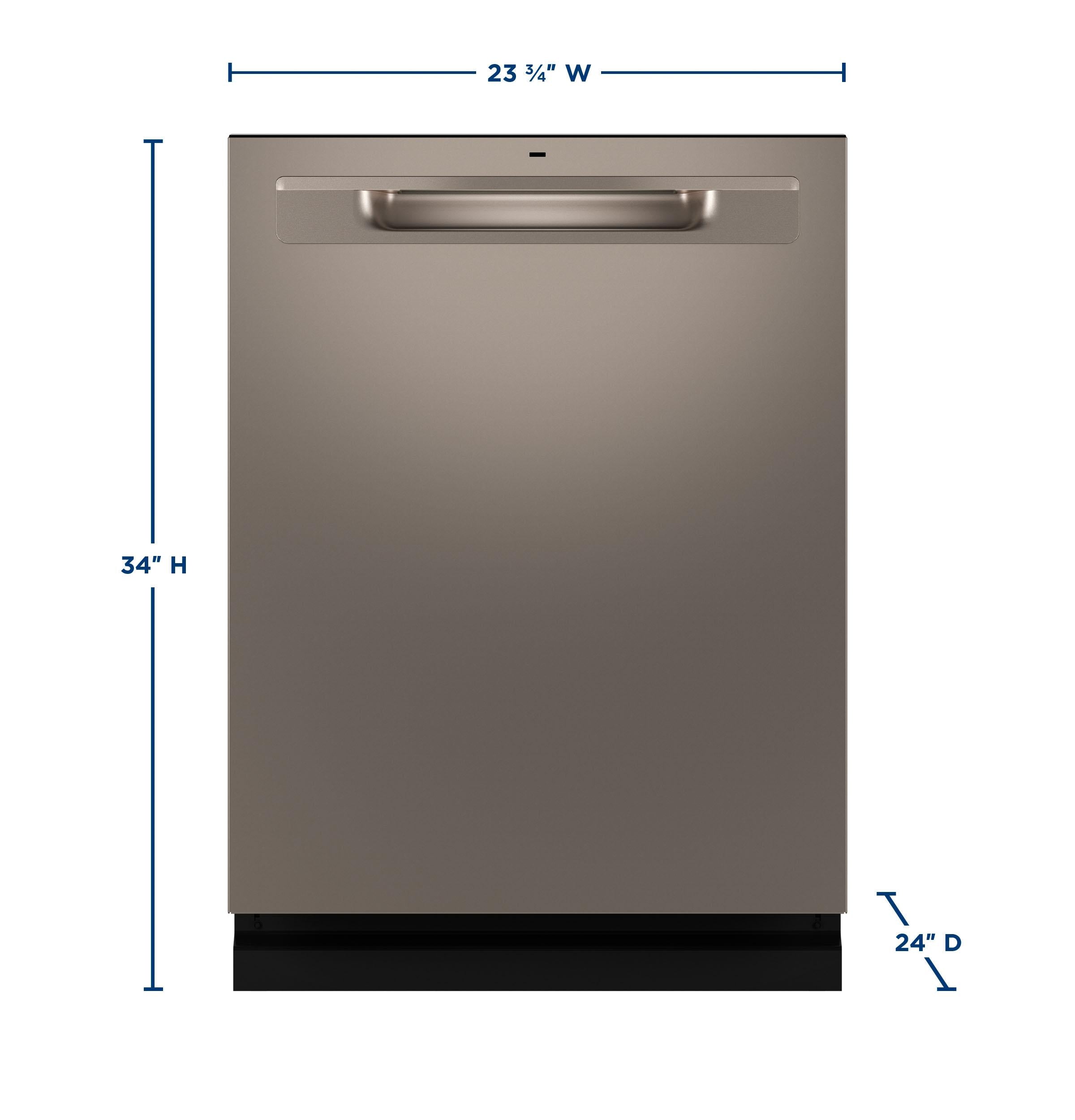 Ge Appliances GDP670SMVES Ge® Fingerprint Resistant Top Control With Stainless Steel Interior Dishwasher With Sanitize Cycle