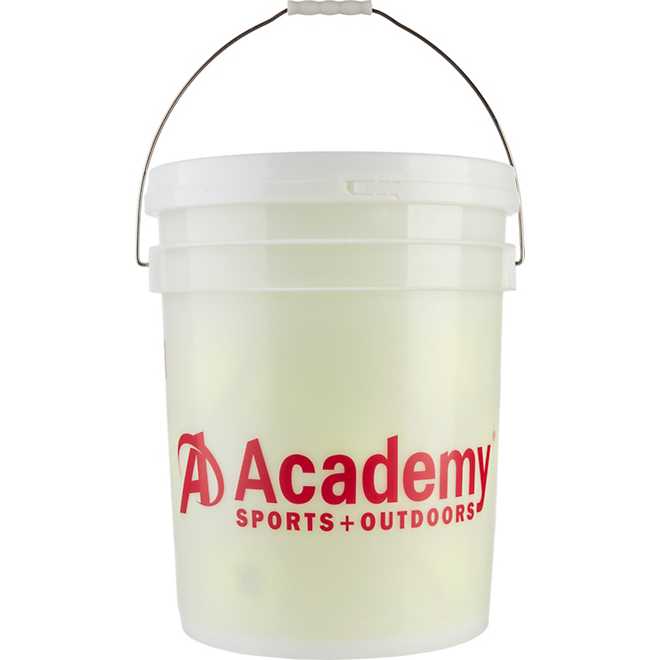 Academy Sports + Outdoors 11 in Fast-Pitch Practice Softballs 18-count Bucket