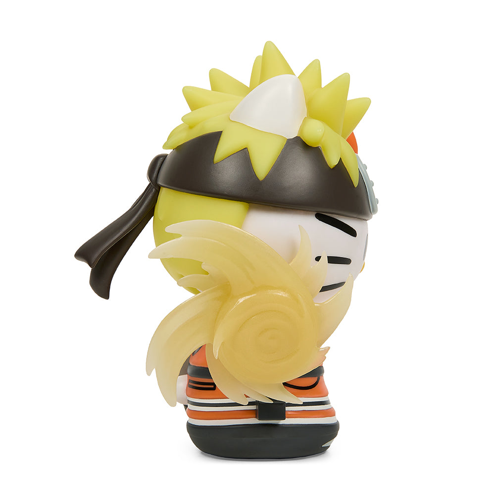 Naruto X Hello Kitty® 8” Vinyl Figure – Naruto Charge (GID Kidrobot.com Exclusive Edition)