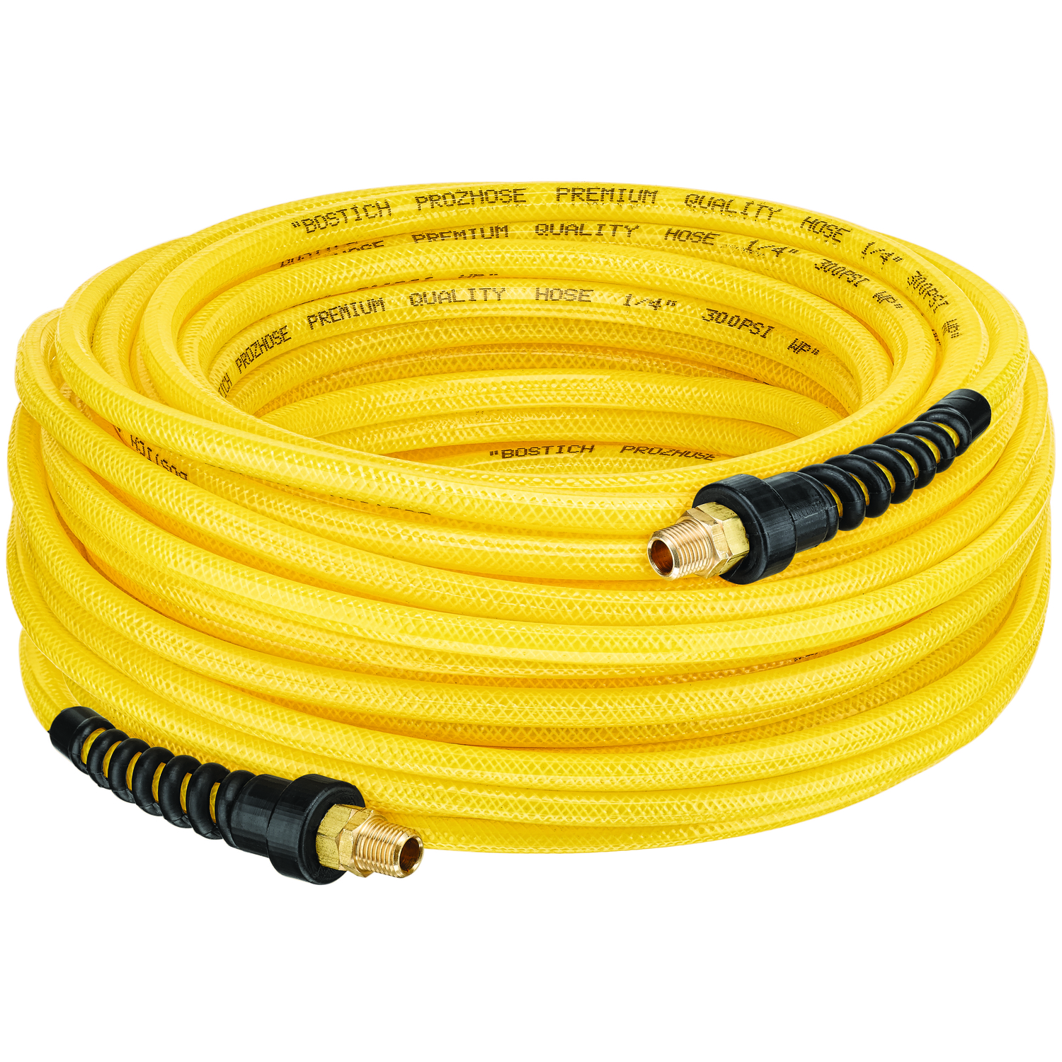 Bostitch ProzHoze 100 ft. L Polyurethane Air Hose 300 psi Yellow