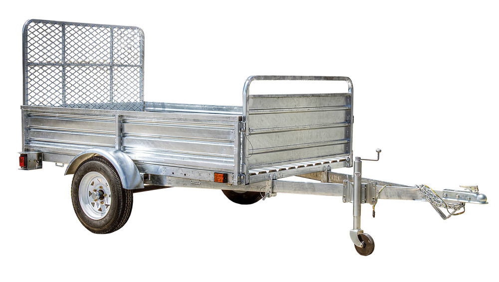 DK2 Utility Trailer Kit 5and#8217;x7and#8242; Drive Up Gate Galvanized ;