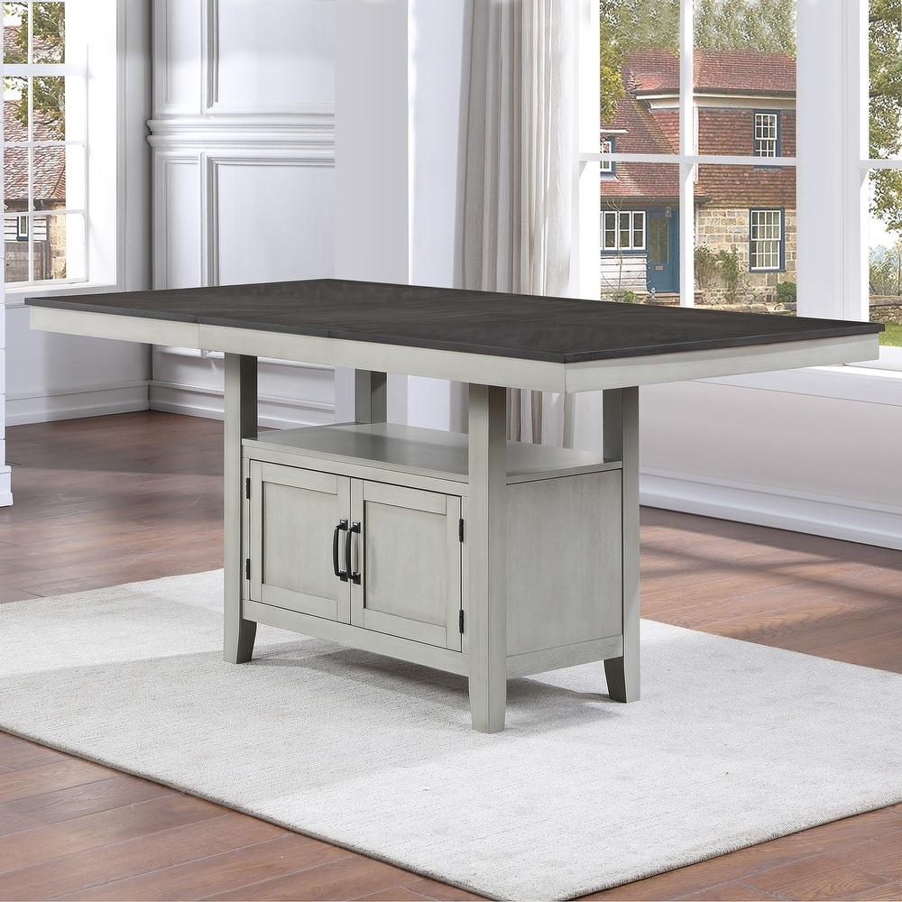 The Gray Barn Hasbrook 80 Inch Counter Height Dining Table