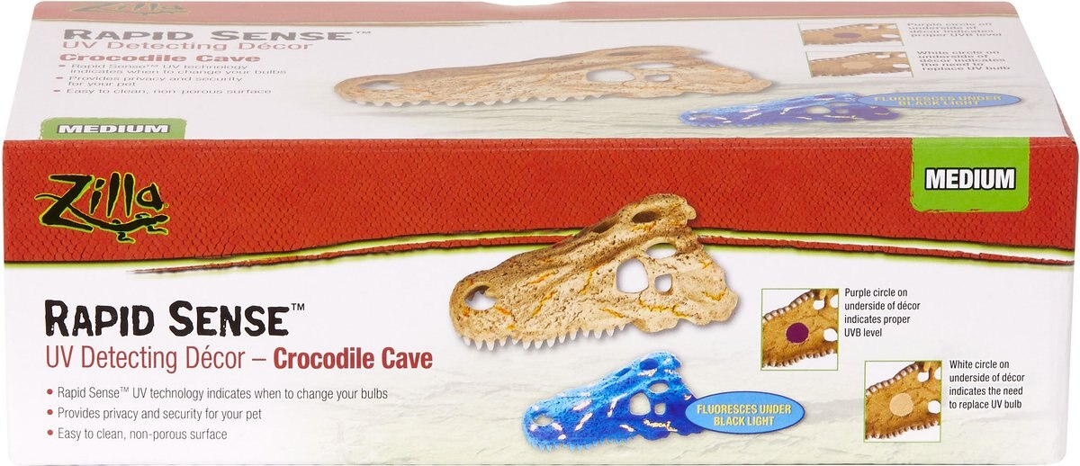 Zilla Rapid Sense Crocodile Skull Reptile Deicer