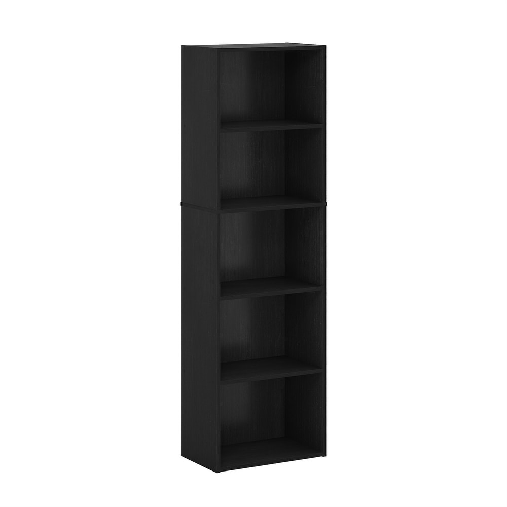 Porch   Den Hollygrove Reversible Color 5 tier Open Shelf Bookcase