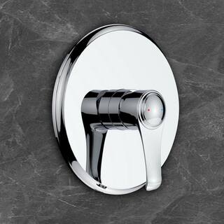 Maincraft Single Handle 3-Spray Tub and Shower Faucet 1.8 GPM with 4 in. Shower Head in Chrome (Valve Included) D01-SS17