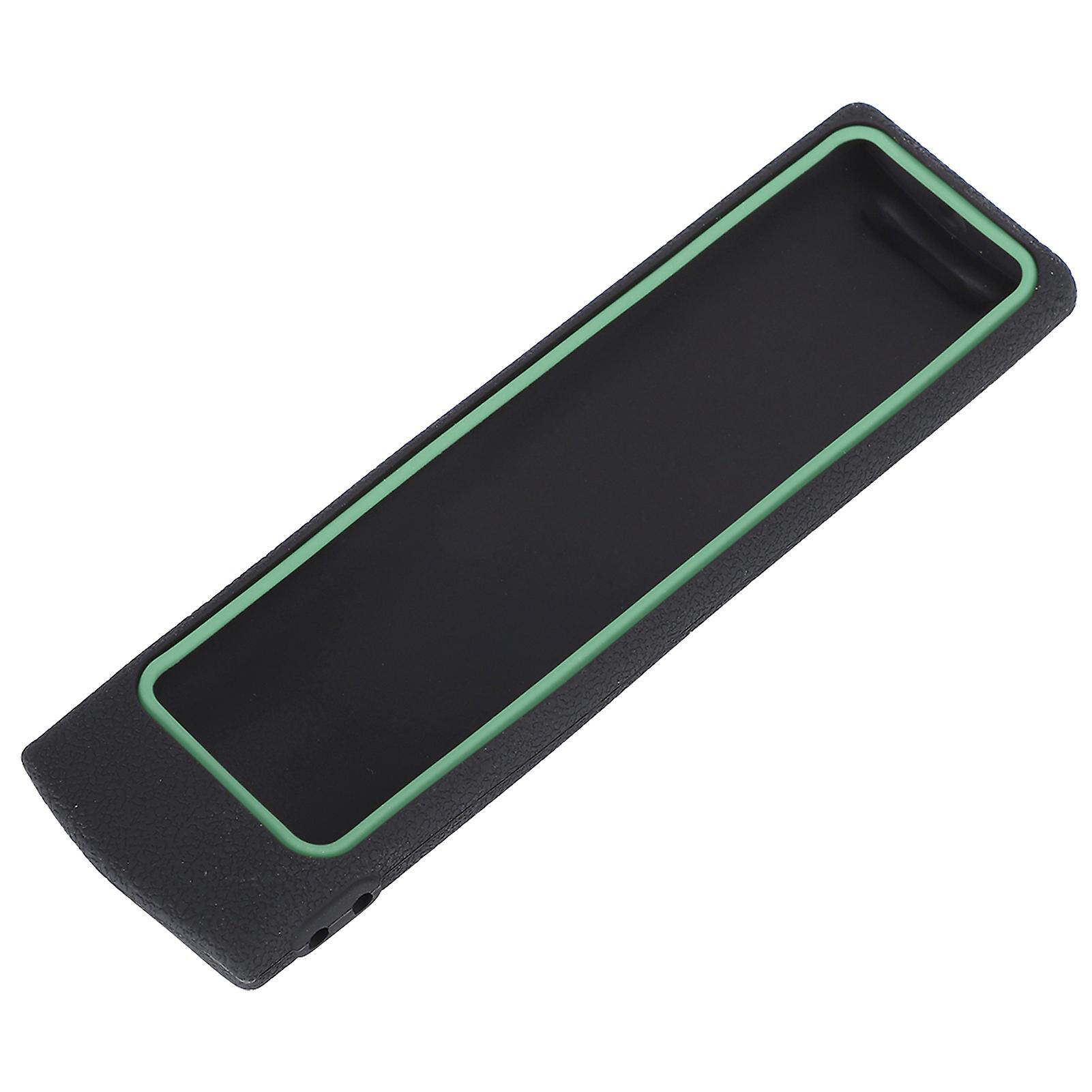 Tv Remote Controller Protective Case Silicone Anti-slip Protector For Lg Akb Rml1162black+fluorescent Green