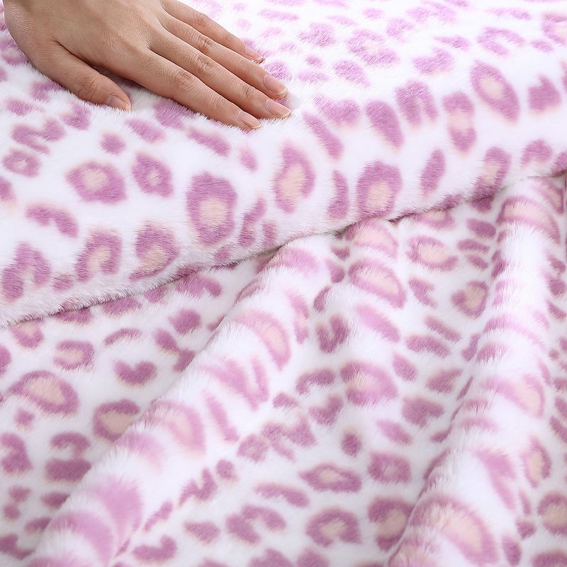 Betsey Johnson Leopard Throw Blanket