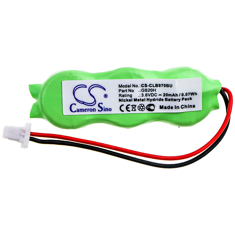 Cipherlab 9700 20mAh Replacement Battery BatteryClerkcom Barcode