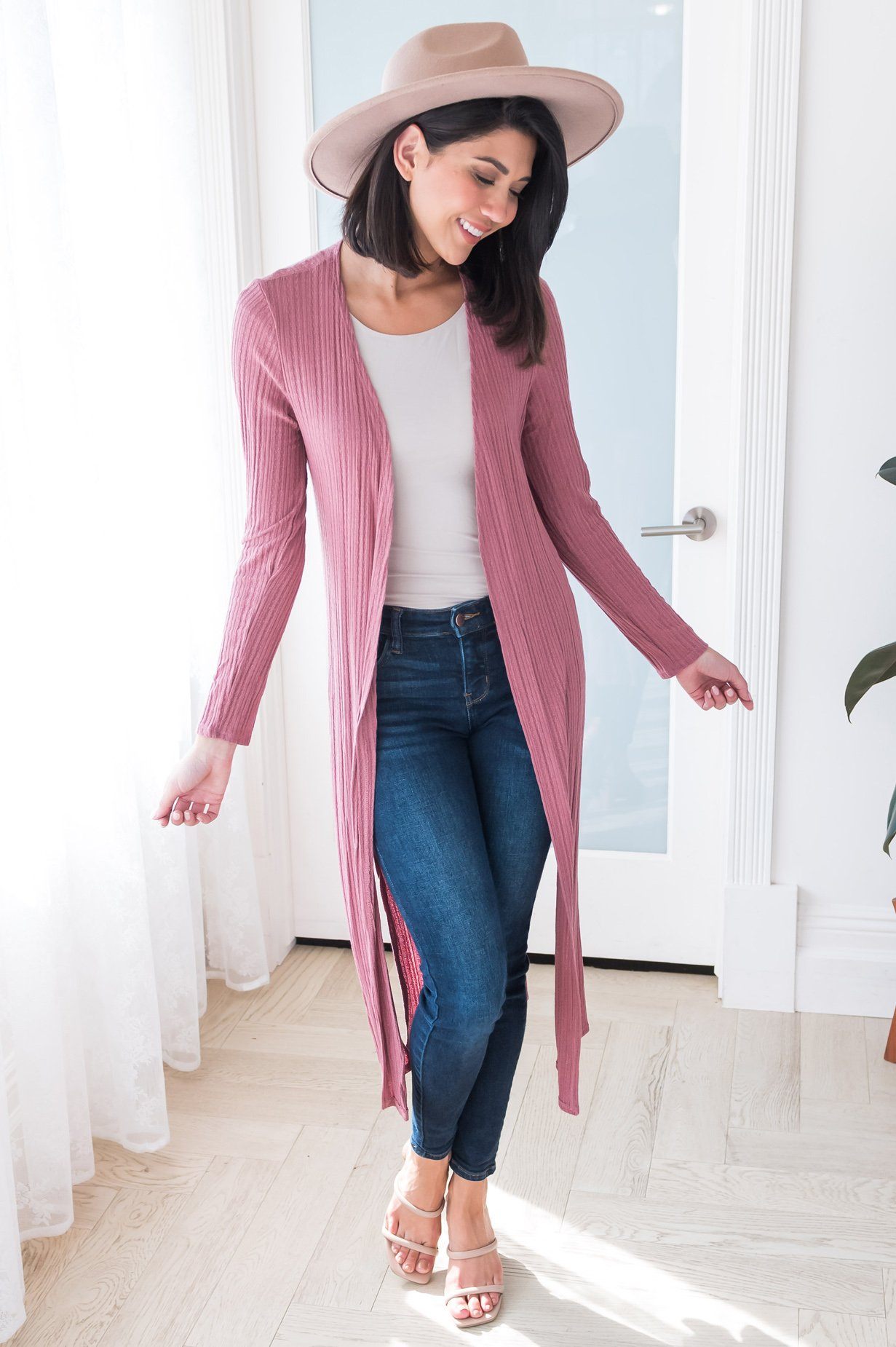 Autumn Joy Modest Cardigan