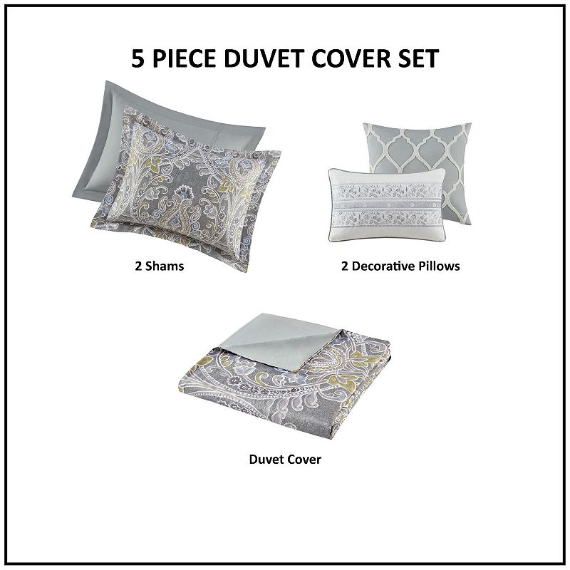 Harbor House Hallie Duvet Cover Set with Throw Pillows