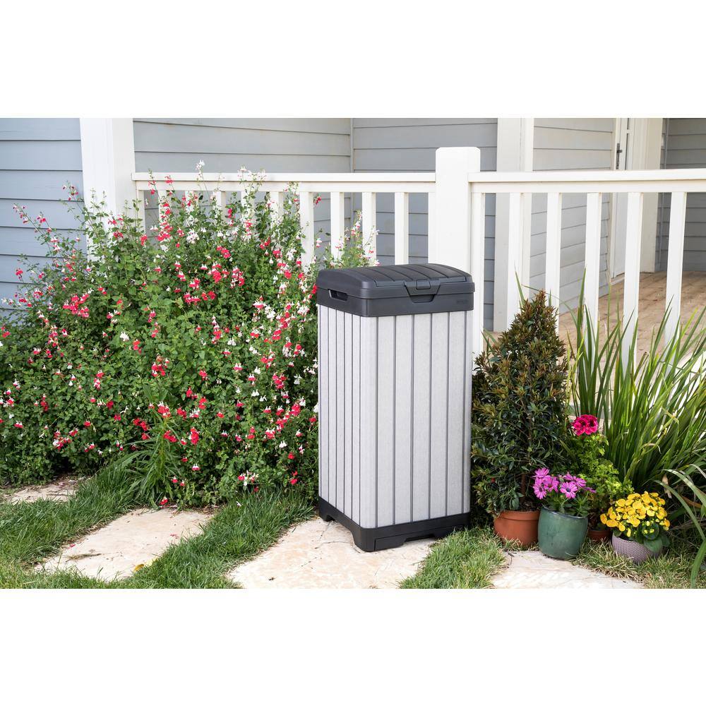 Keter Rockford Outdoor Waste Bin 237924