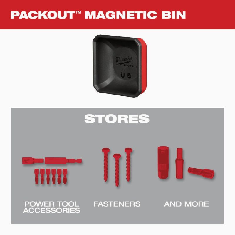 MW PACKOUT Magnetic Bin Red