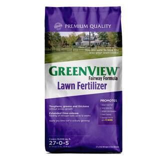 GreenView 33 lbs. Fairway Formula Lawn Fertilizer Covers 10000 sq. ft. (27-0-5) 2129188