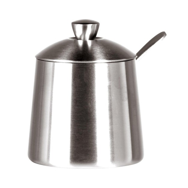 Frieling Sugar Bowl spoon Brushed Finish 10 Fl Oz Stainless Steel