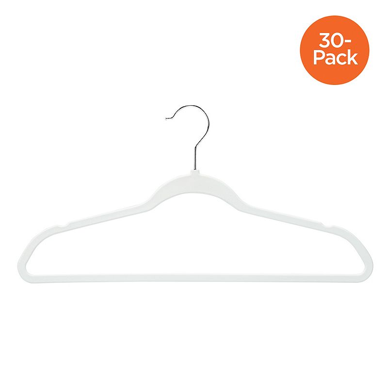 Honey-Can-Do 30-Pack Rubber Space-Saving Hanger