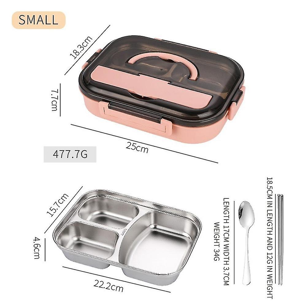 Bento Box Japanese Style For Kids Student Food Container Material Leak-proof Square Lunch Box With