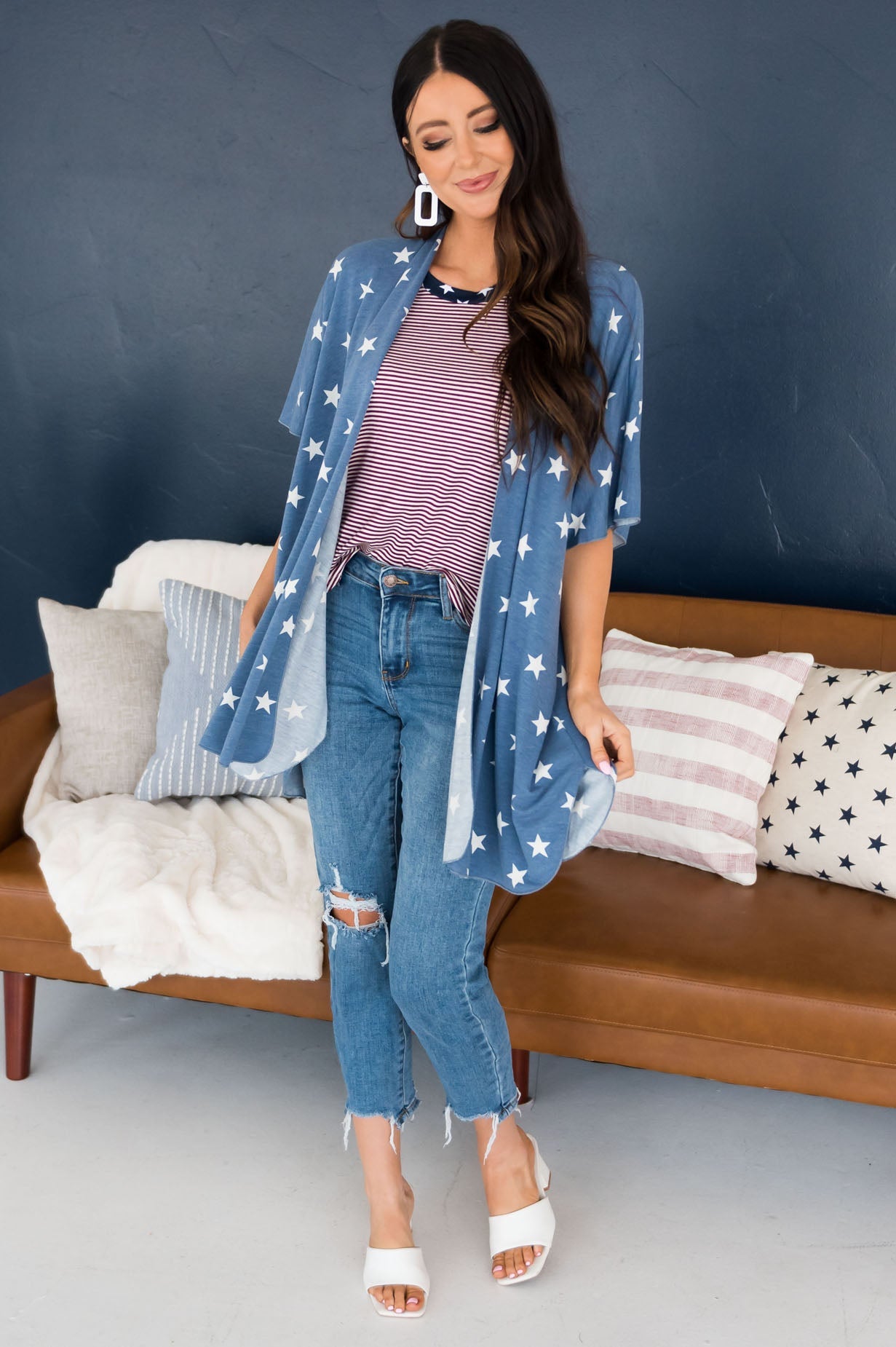 All American Girl Modest Cardigan