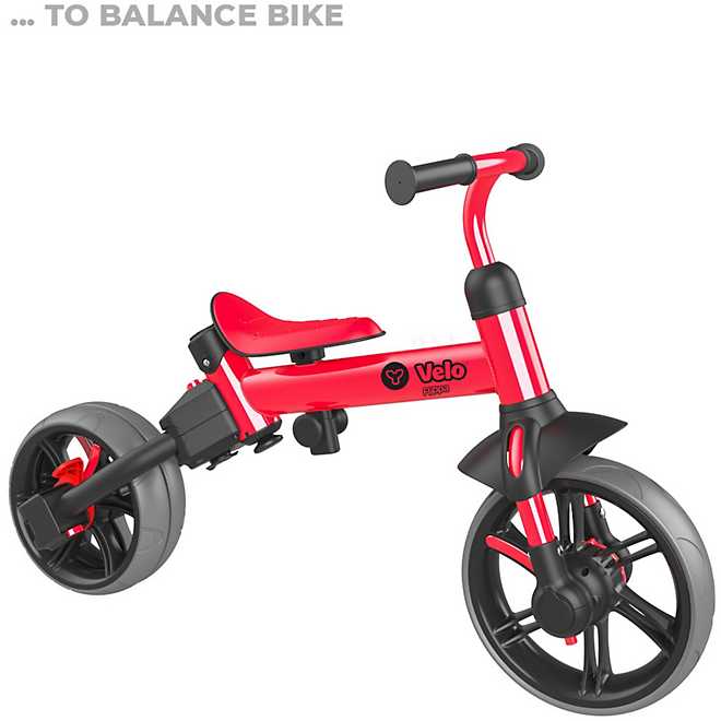 Yvolution Toddlers' Velo Flippa 4-in-1 Trike to Balance Bike