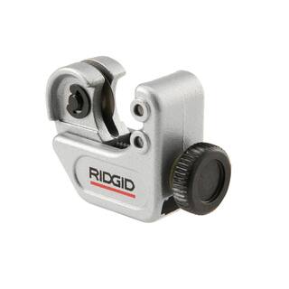 RIDGID 18 in. to 58 in. 103 Close Quarters Copper Aluminum Brass and Plastic Tubing Cutter Multi-Use Tubing Tool 32975