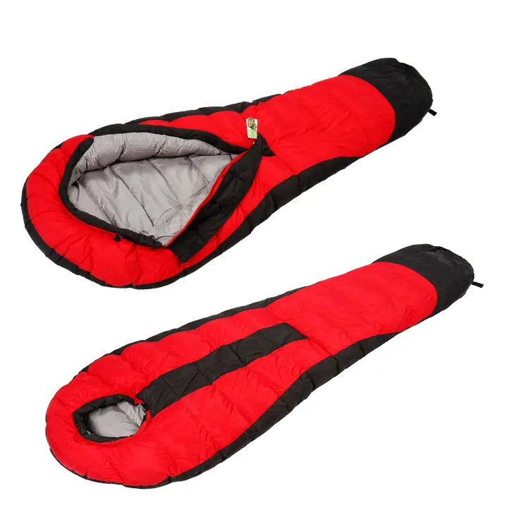 Outdoor Travel Camping Hiking Sleeping Bag Cold Weather Down Sleeping Bag For Travel