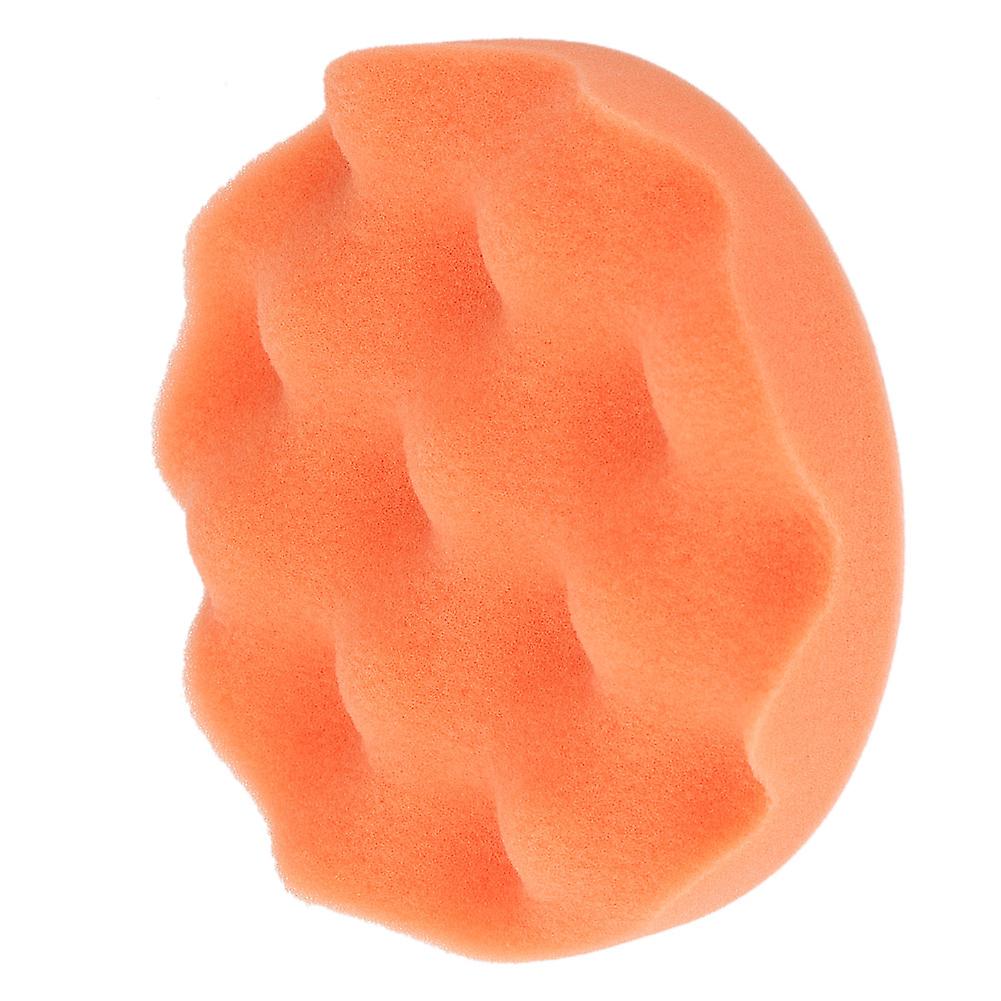 1pcs 125mm Waxing Polishing Buffing Pads Self Adhesive Sanding Sponge Disc (wave Disc)