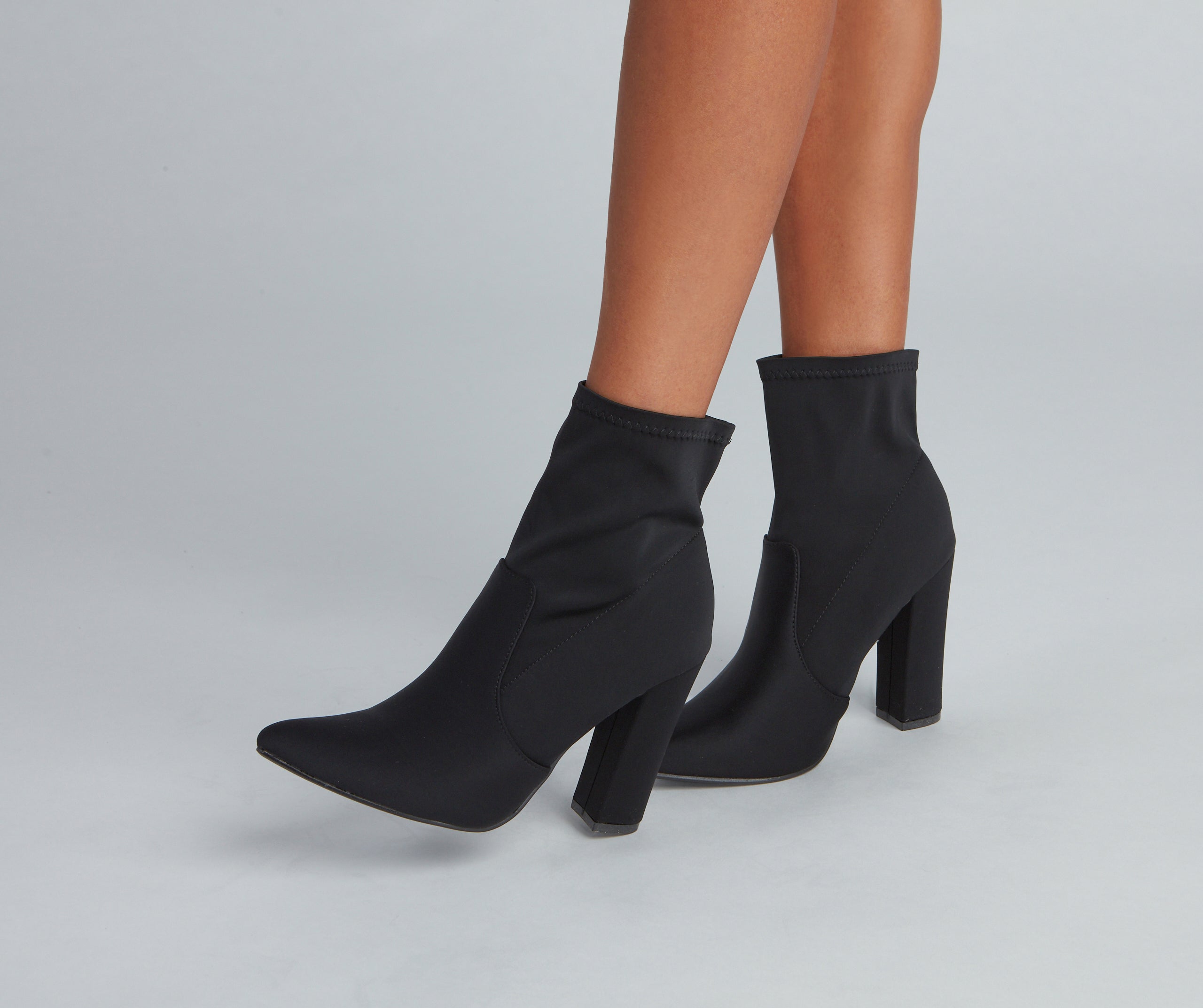 Style Staple Block Heel Booties