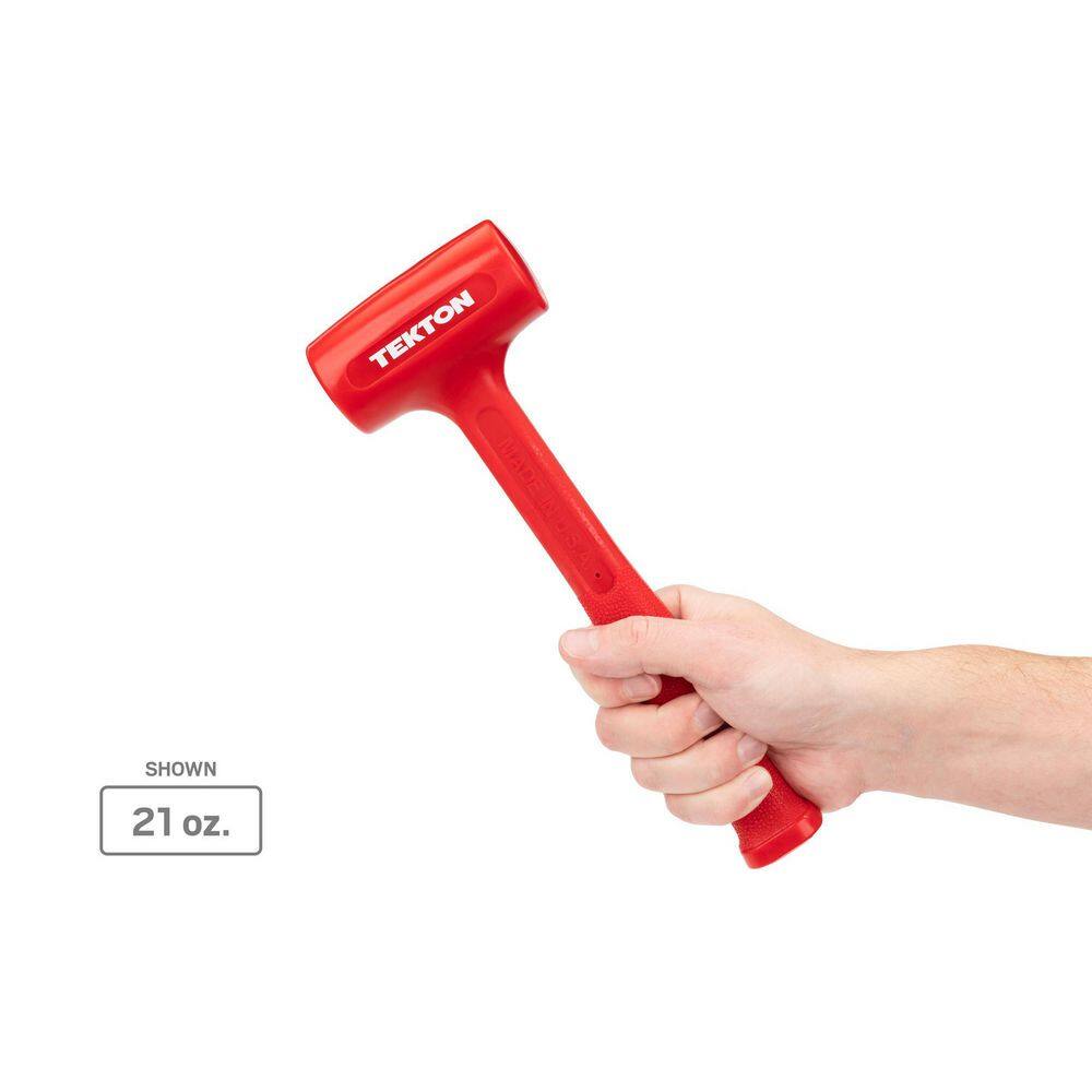 TEKTON 13 oz.21 oz.39 oz. Dead Blow Hammer Set (3-Piece) HDB93001