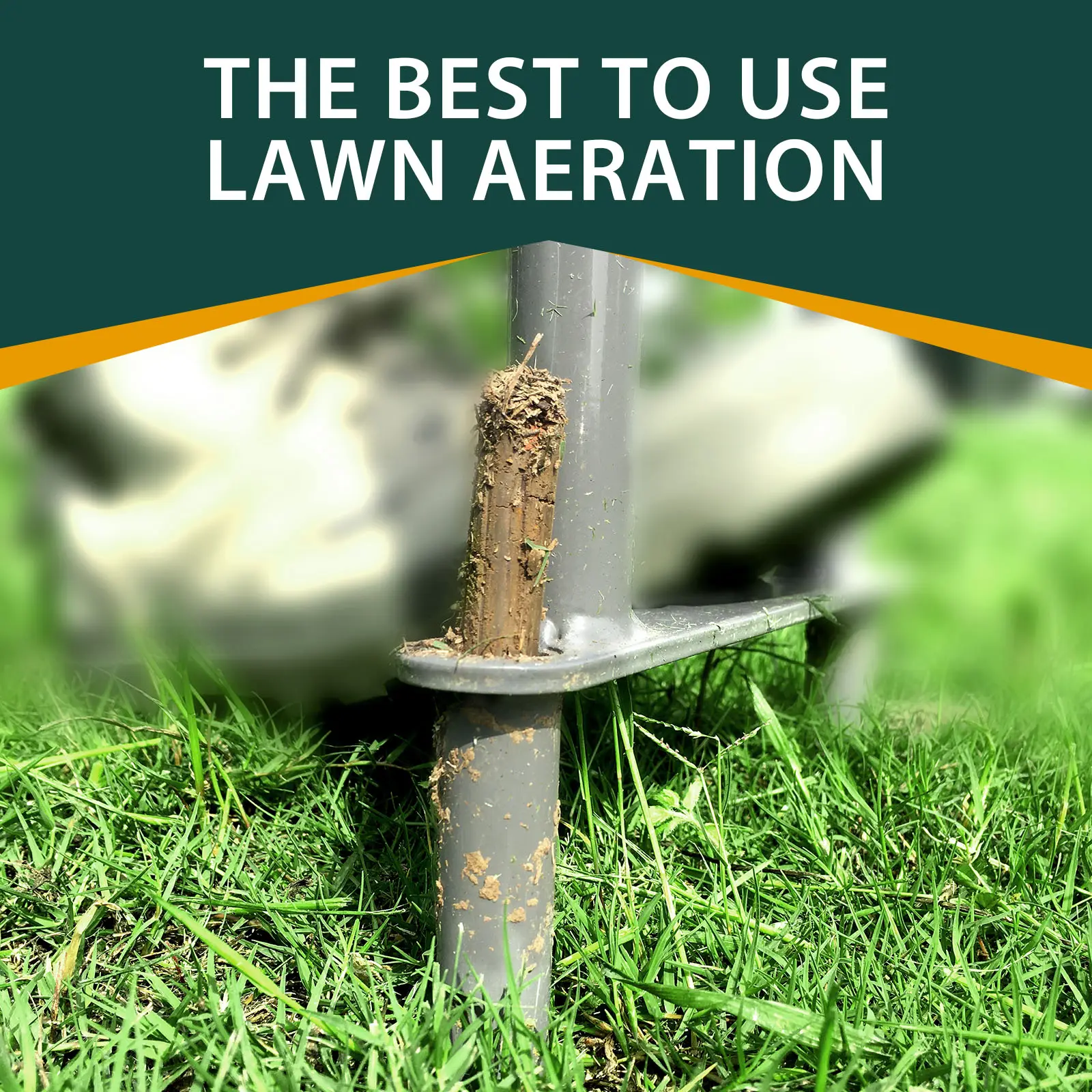 New Design Garden Outdoor Aquaculture Machine Aerators Manual Lawn Grass Core Aerator Garden Hand Tools