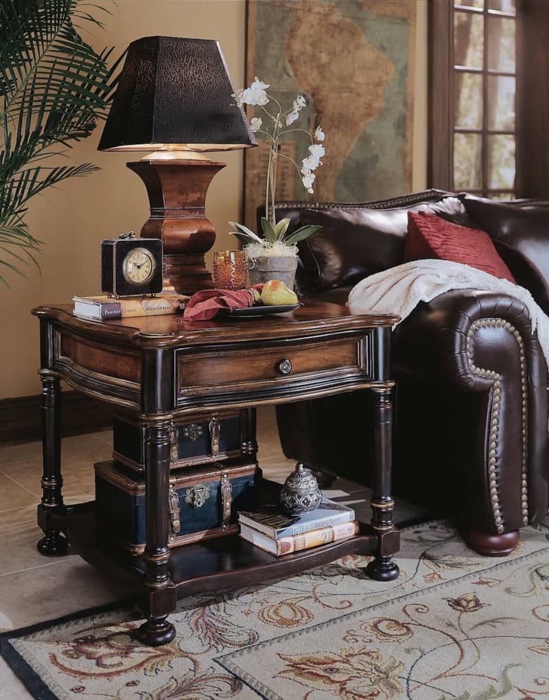 Hooker Furniture Living Room Preston Ridge Lamp Table