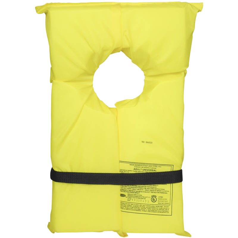 XL LIFE VEST YELLOW