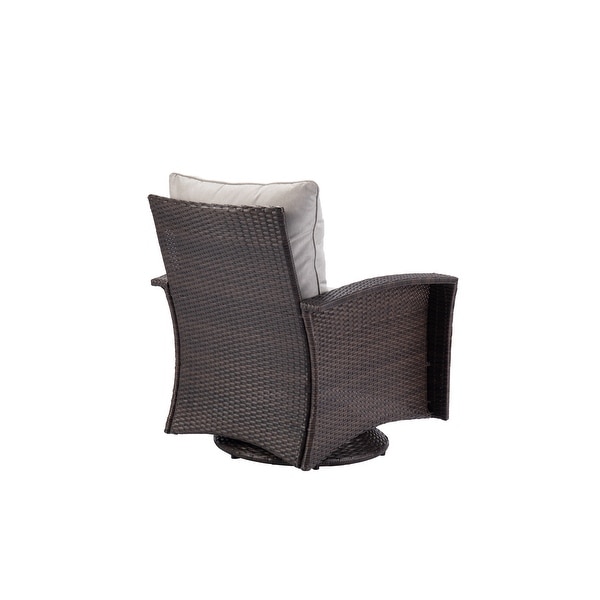 Williamsport 2 Piece Swivel weave chair