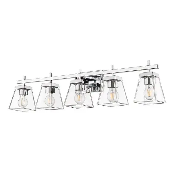 Lauren 5 Light Vanity - Chrome