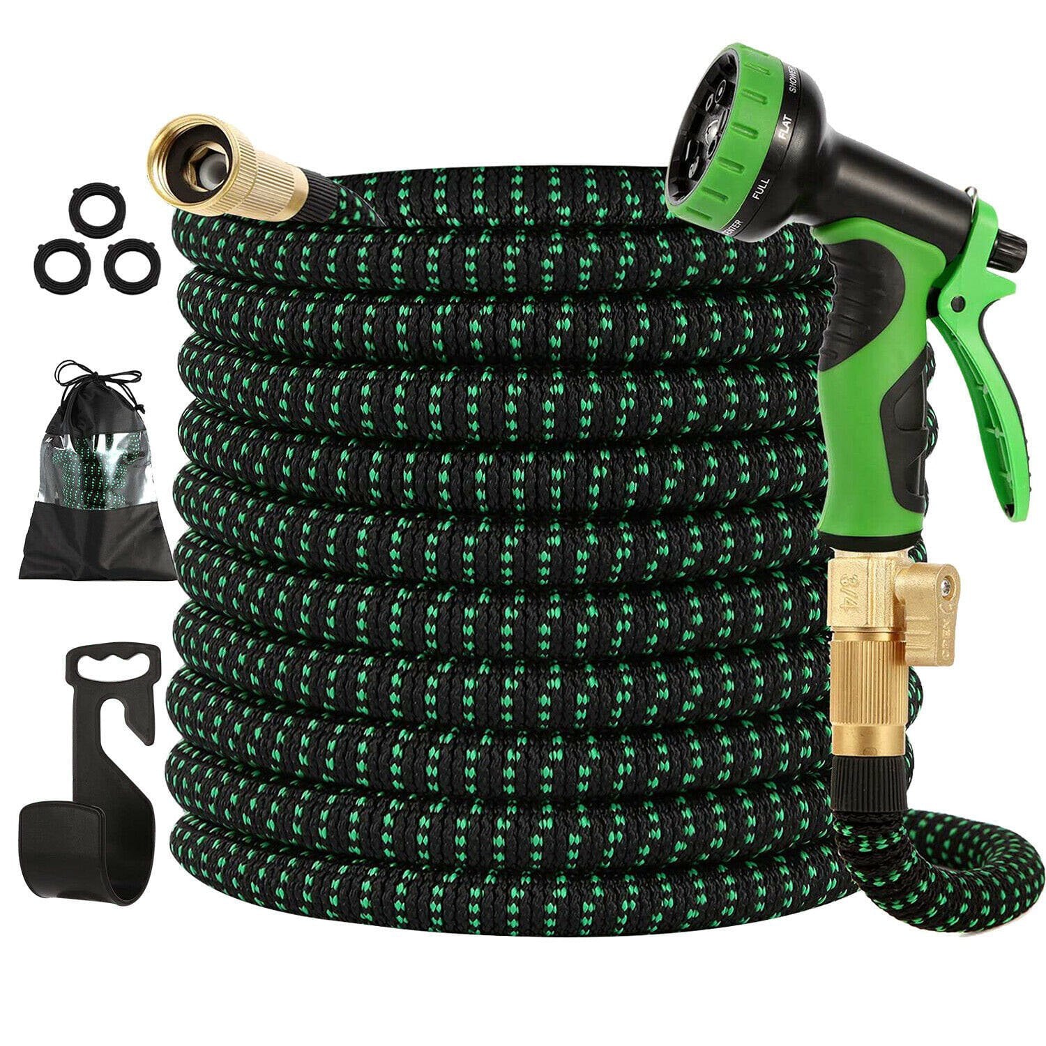 50 ft Garden Hose，Water Hose with 3/4