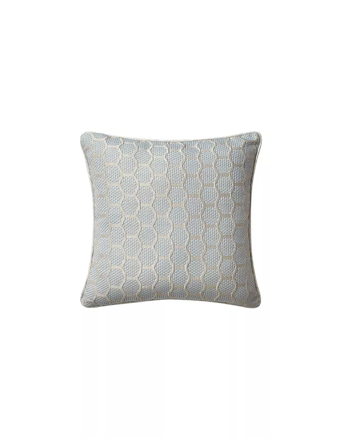 Waterford CLOSEOUT! Springdale Textured Reversible 2 Piece Decorative Pillow Set