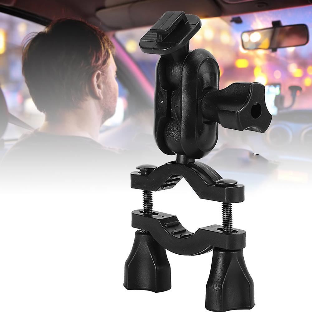 Ysdb1601 Black Abs Universal Car Rear View Mirror Mount Phone Gps Fixed Stand Bracketsingle Buckle Without Stuck Position