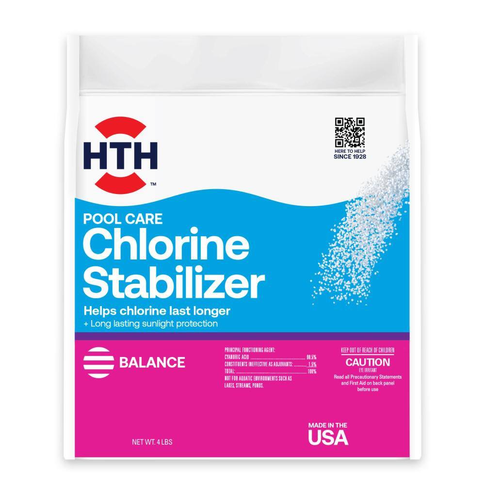 HTH 0 4 lbs. Chlorine Stabilizer 67061