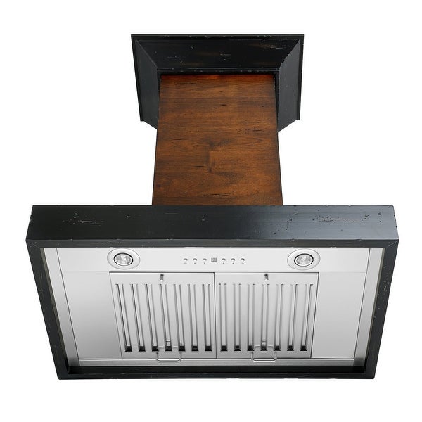 ZLINE Ducted Wooden Wall Mount Range Hood